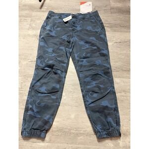 Sundry Womens Camo Jean Jogger Blue Gray Pants Size 28 A4-0004